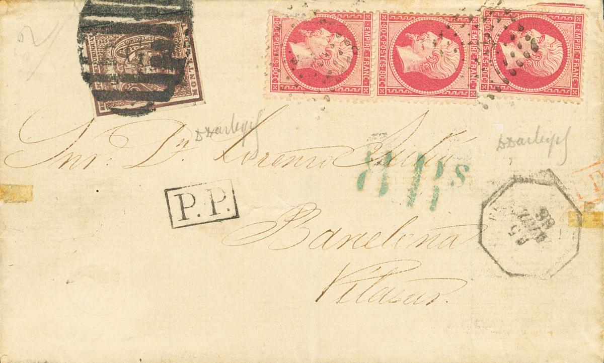 174 | Uruguay. French Post Office