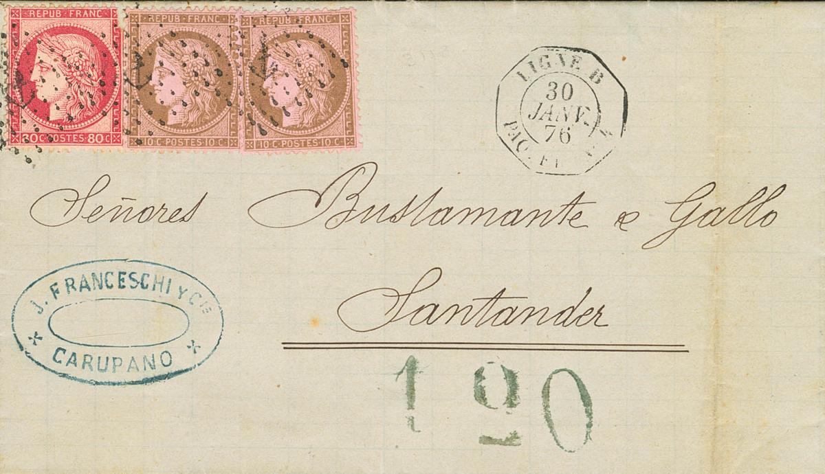 177 | Venezuela. French Post Office