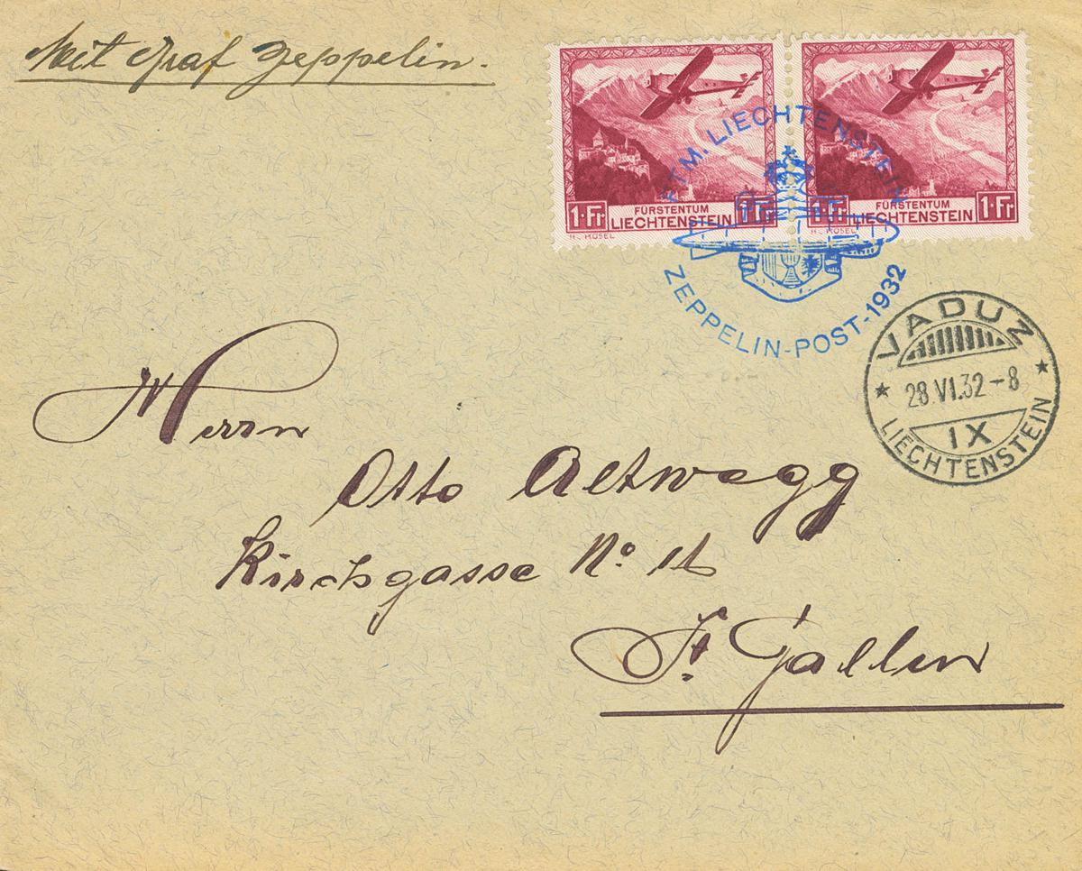324 | Liechtenstein. Airmail