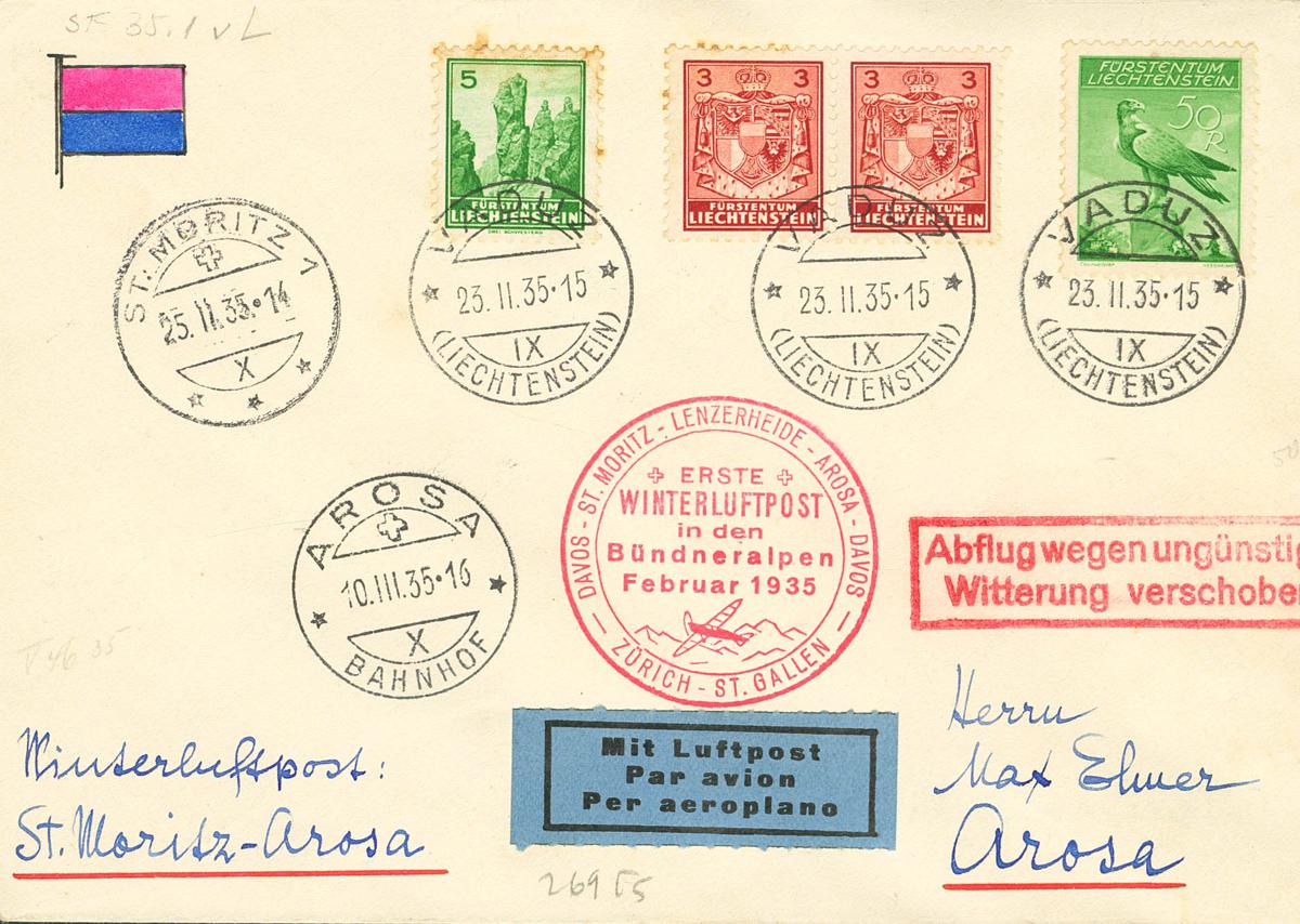 328 | Liechtenstein. Airmail