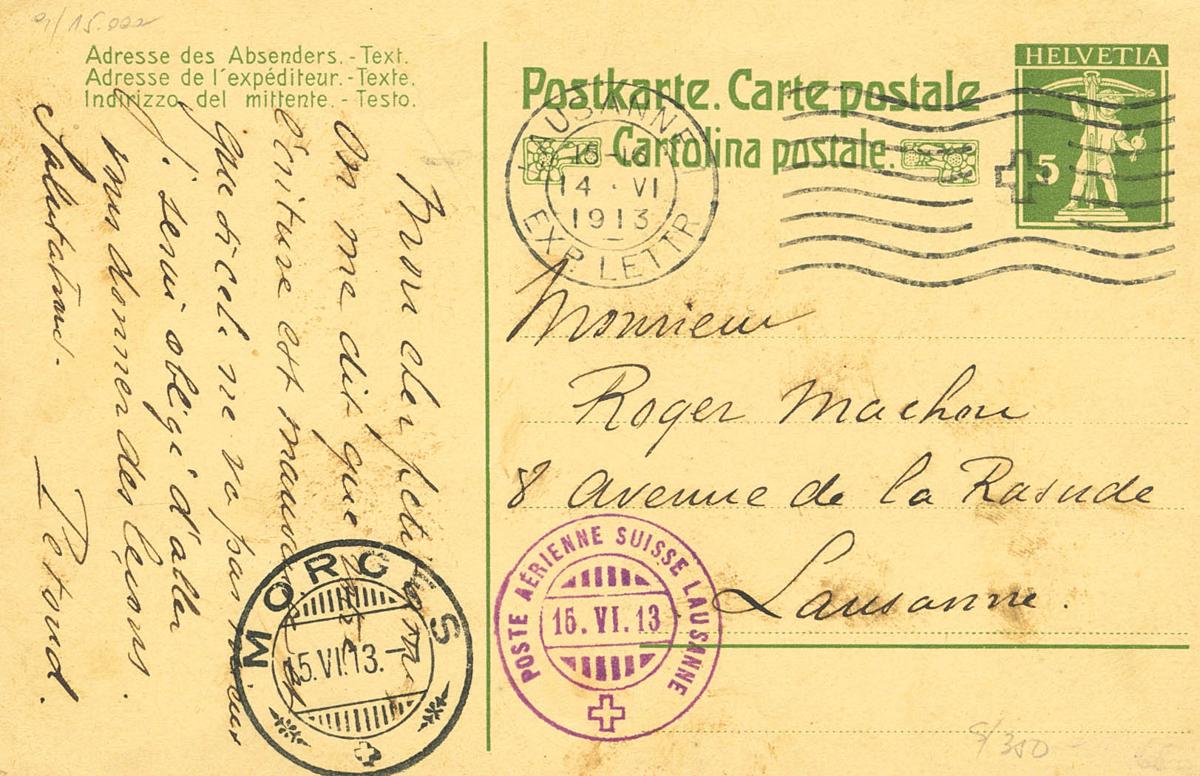 491 | Suiza. Aéreo