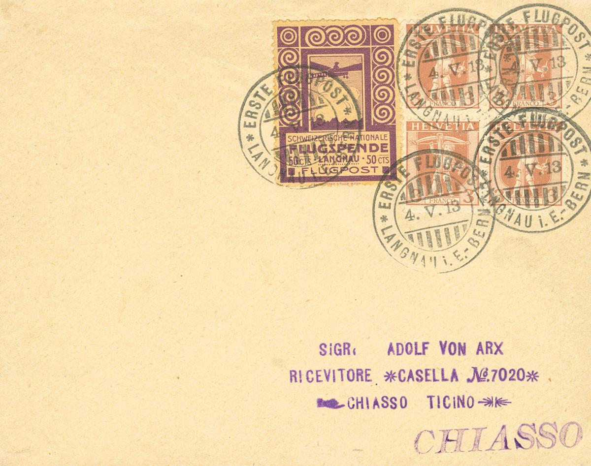 497 | Suiza. Aéreo
