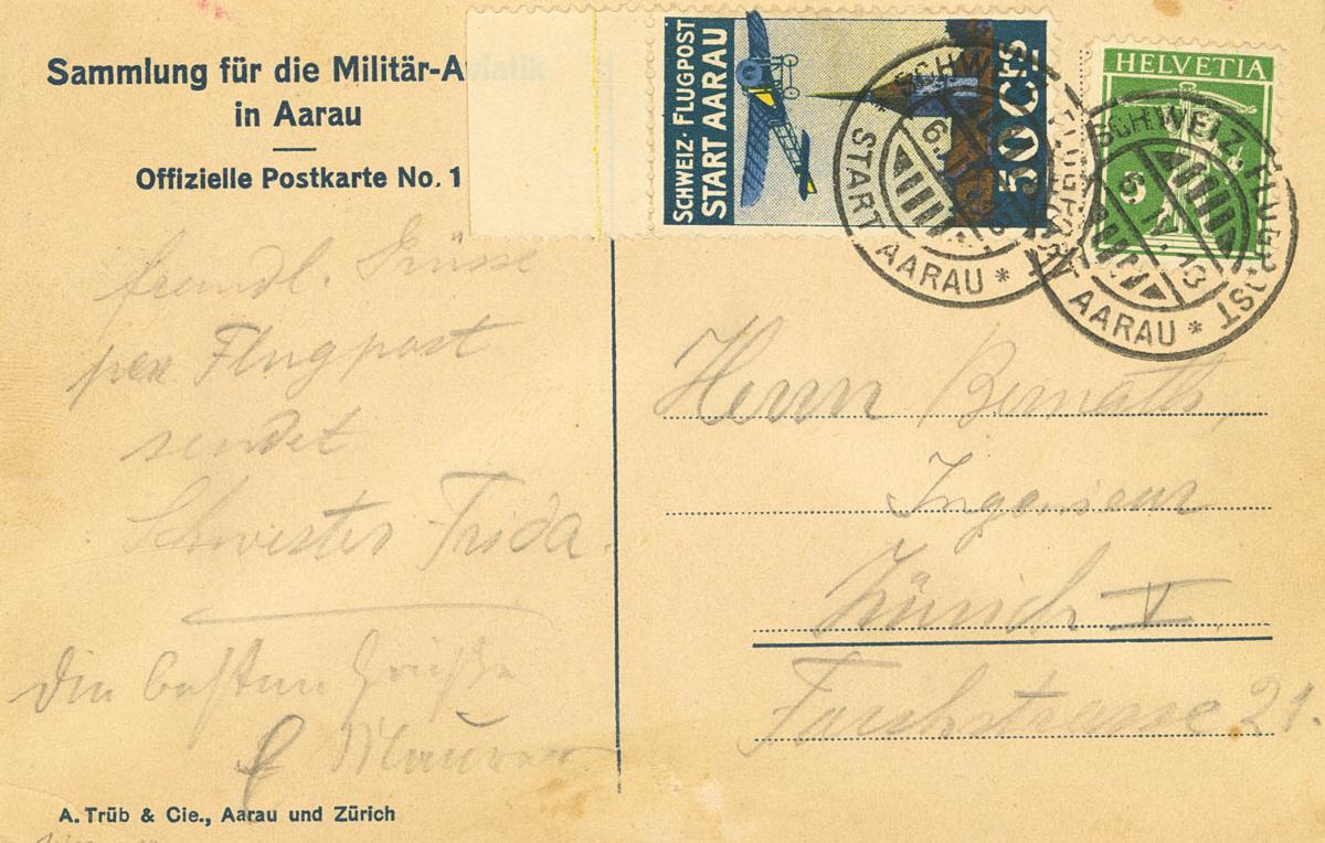 503 | Suiza. Aéreo
