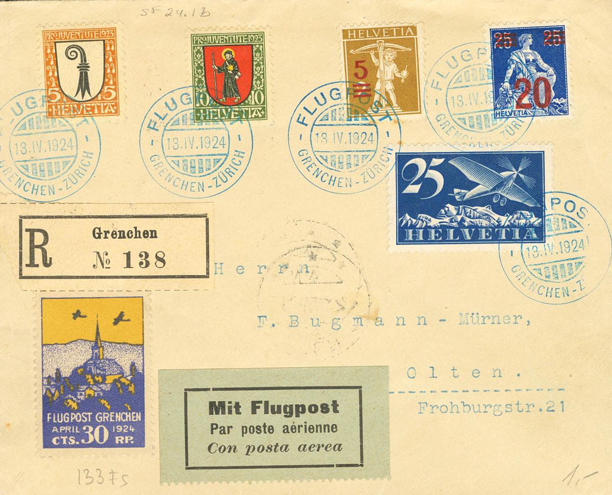 523 | Suiza. Aéreo