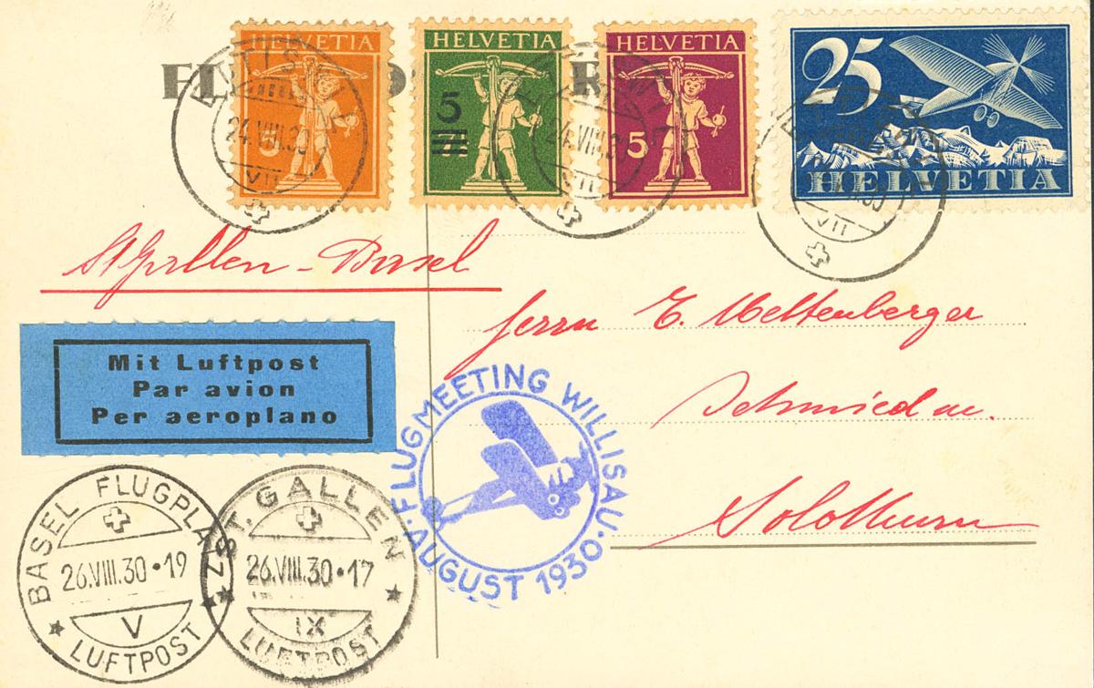 524 | Suiza. Aéreo