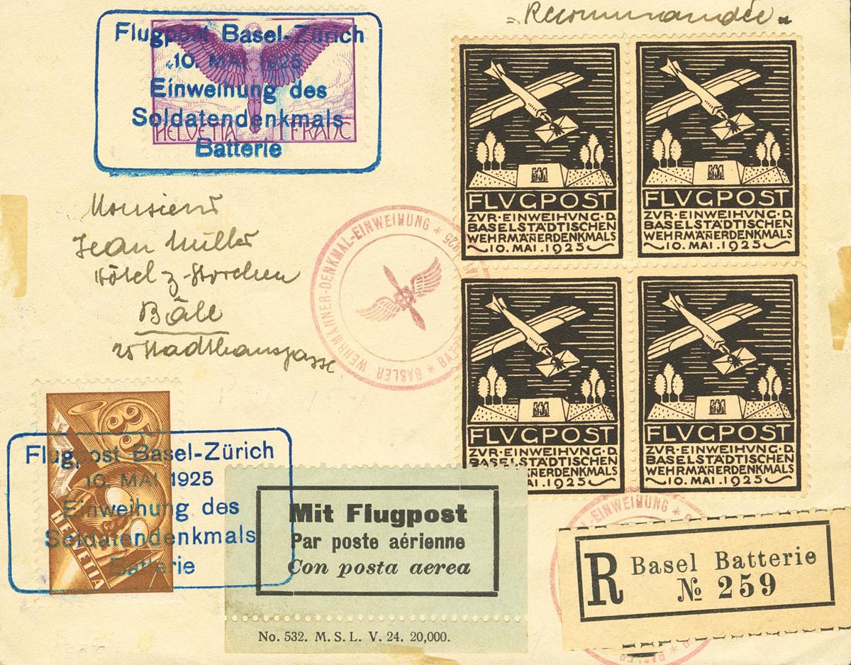 533 | Suiza. Aéreo