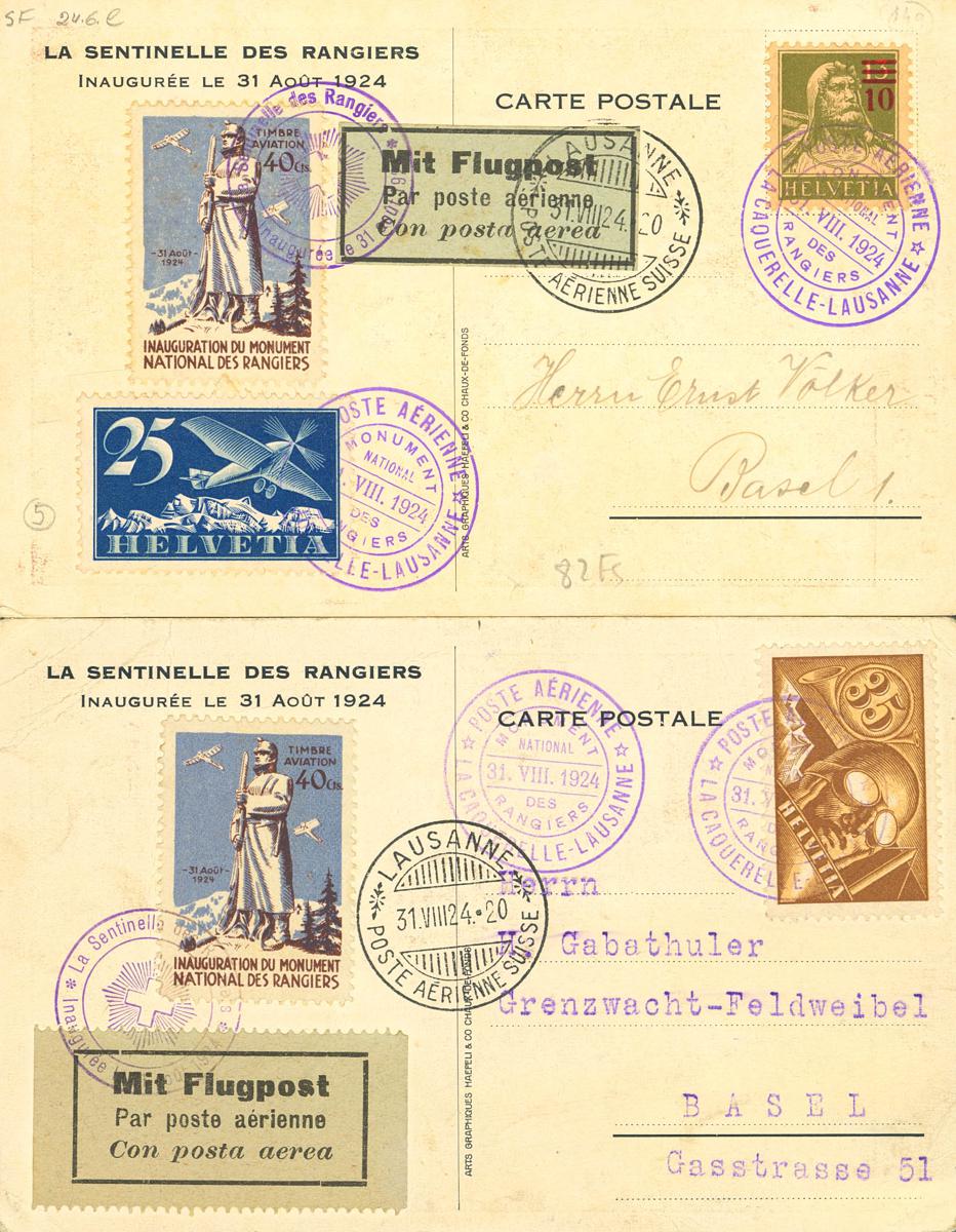 534 | Suiza. Aéreo