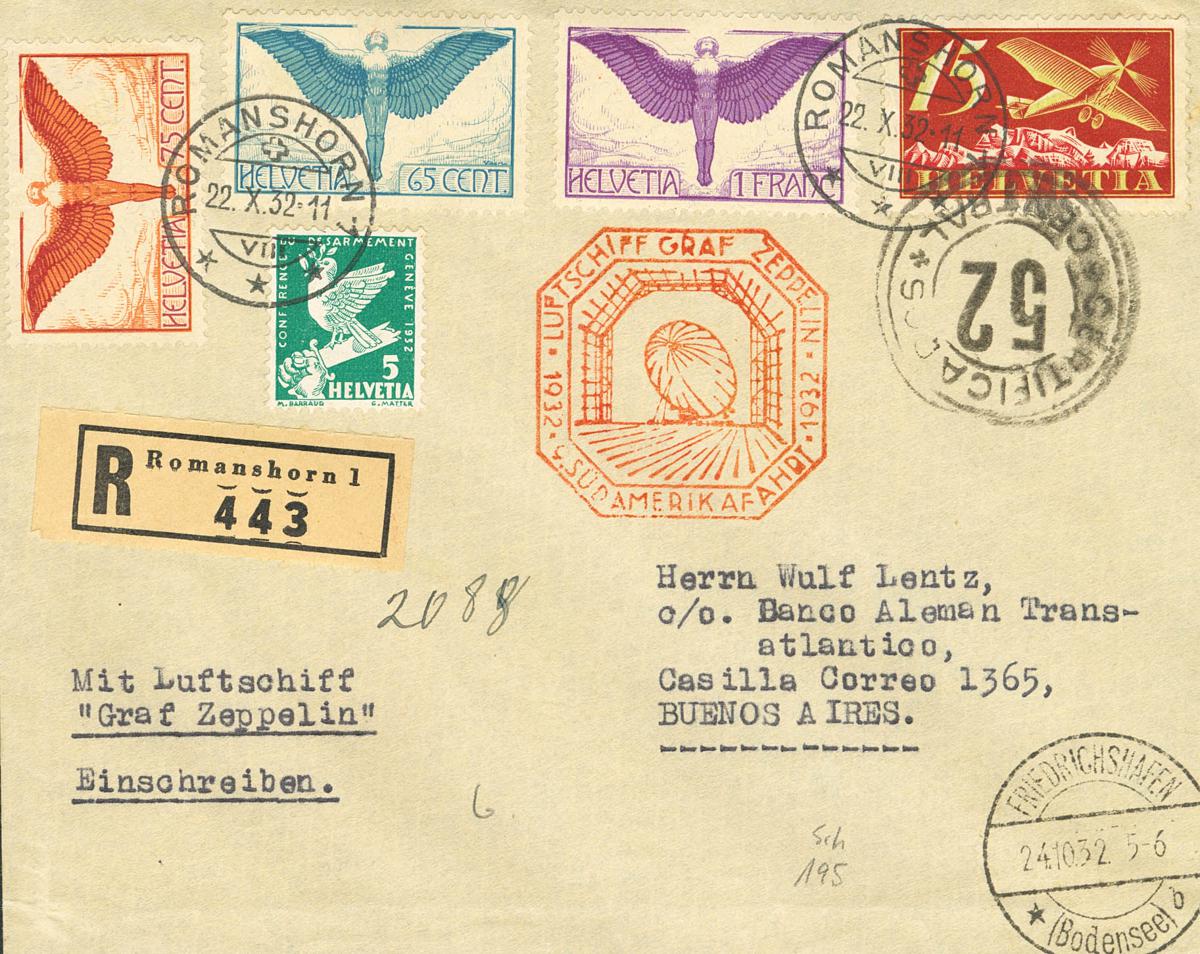 545 | Suiza. Aéreo
