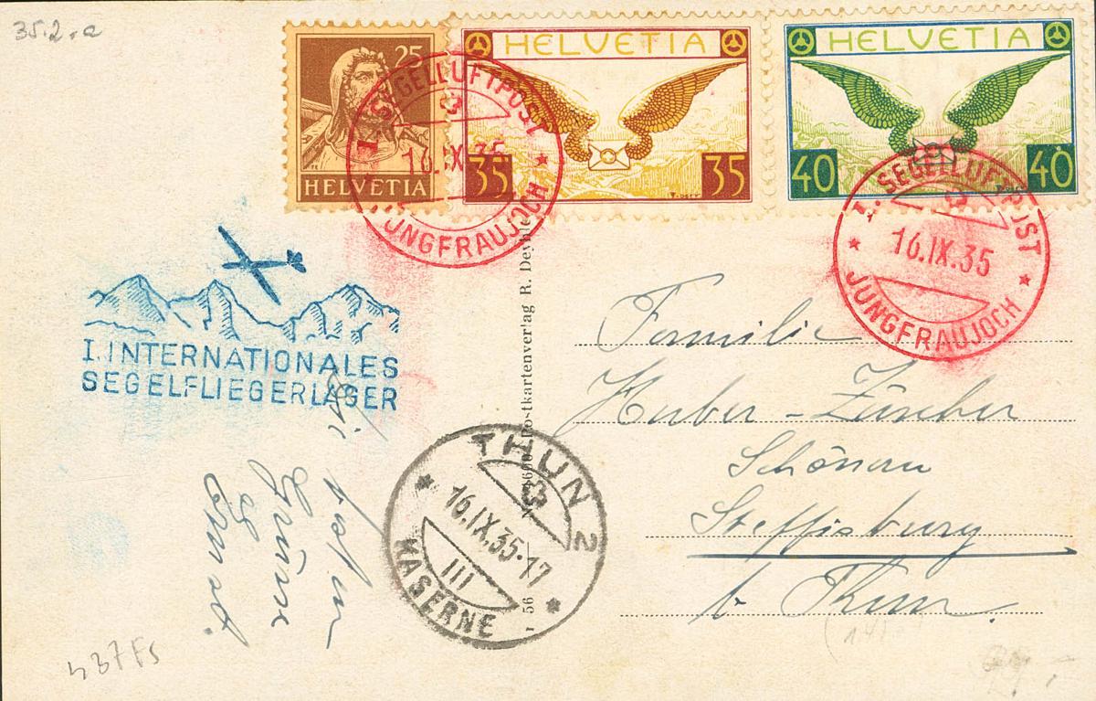 550 | Suiza. Aéreo