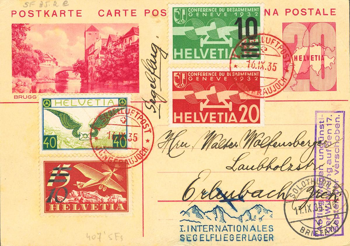 551 | Suiza. Aéreo