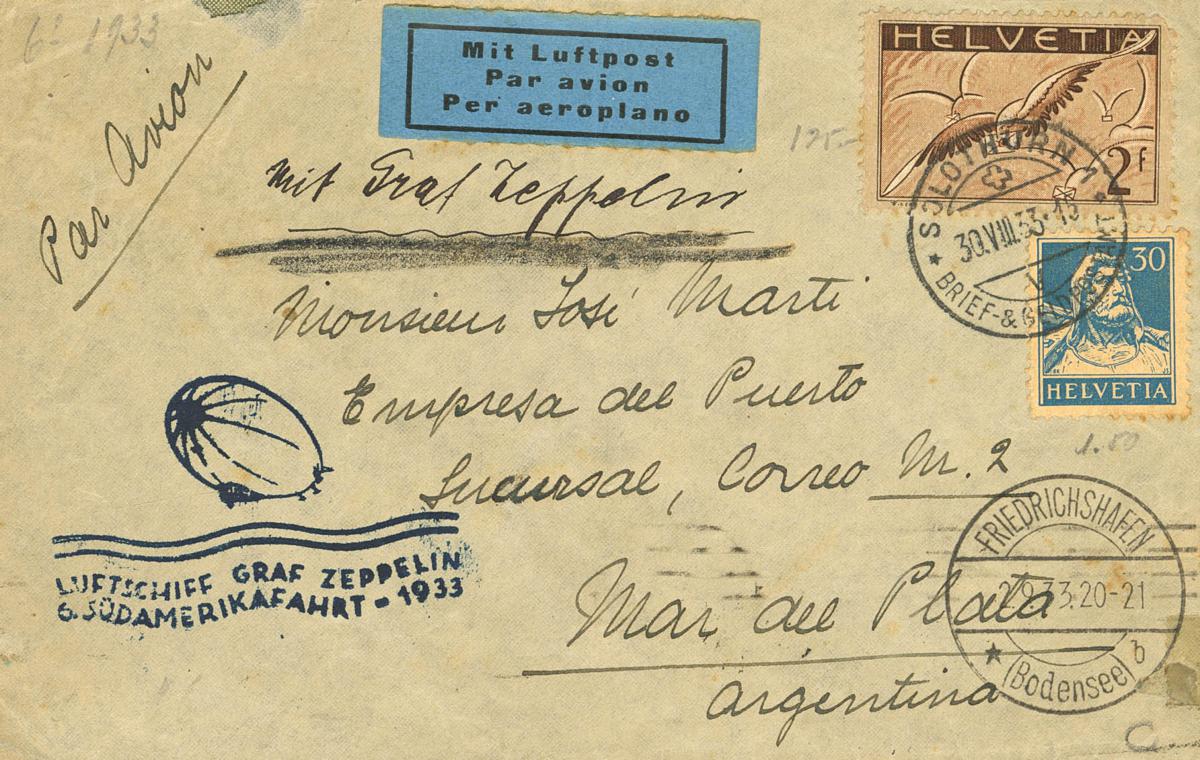 554 | Suiza. Aéreo