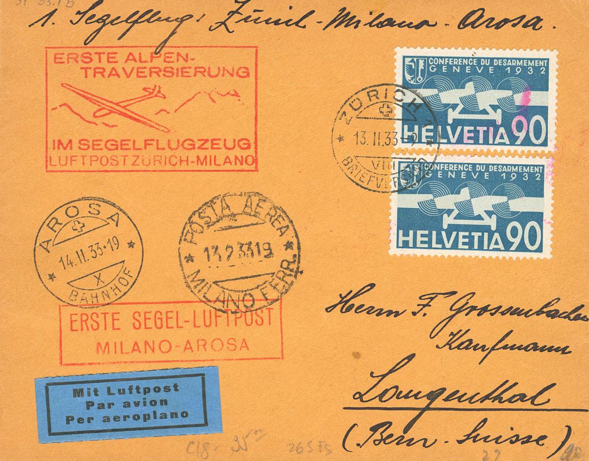 555 | Suiza. Aéreo