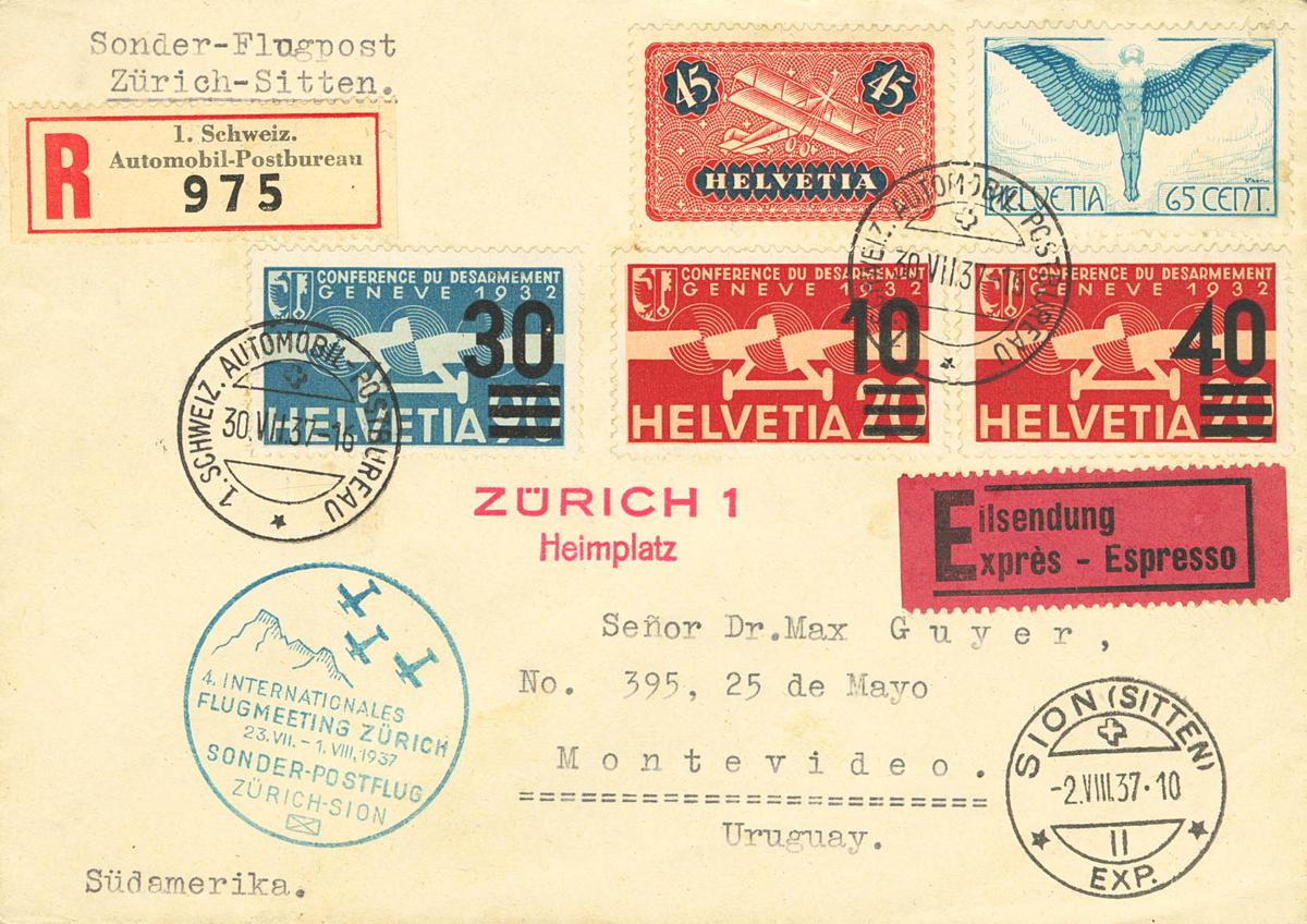 557 | Suiza. Aéreo
