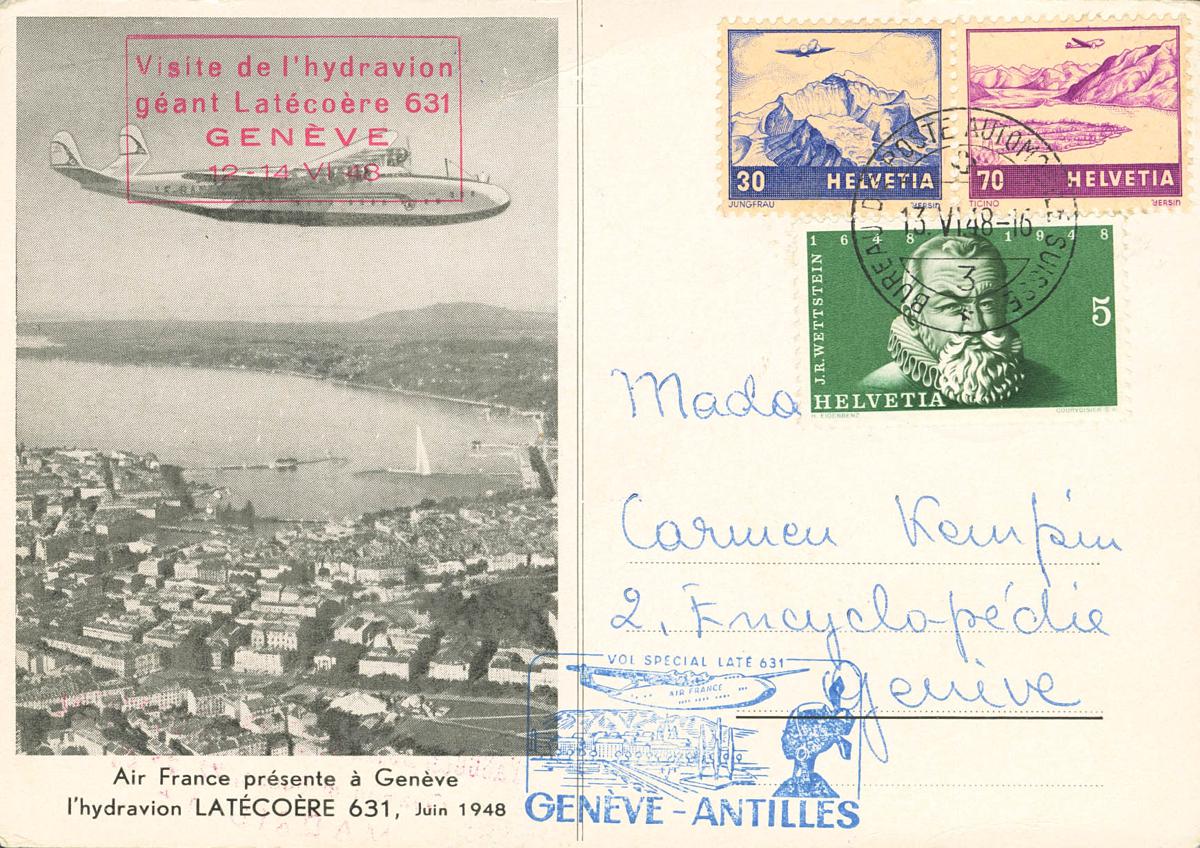 558 | Suiza. Aéreo