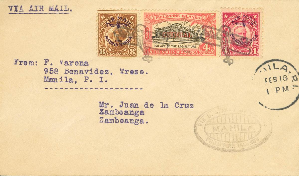 628 | Filipinas. Aéreo