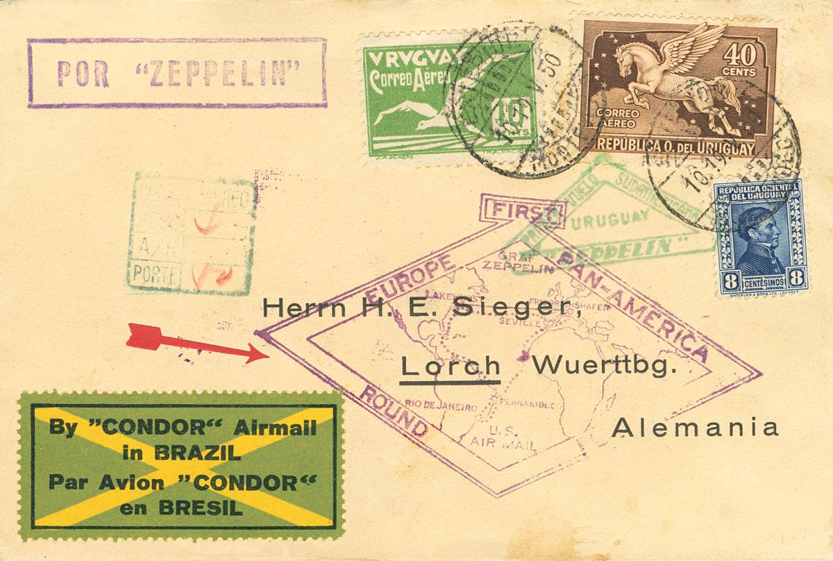 681 | Uruguay. Aéreo