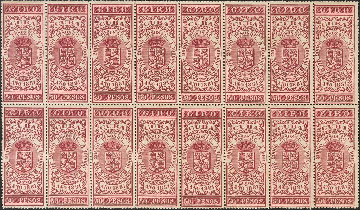 1027 | Cuba. Postal Fiscal Stamp