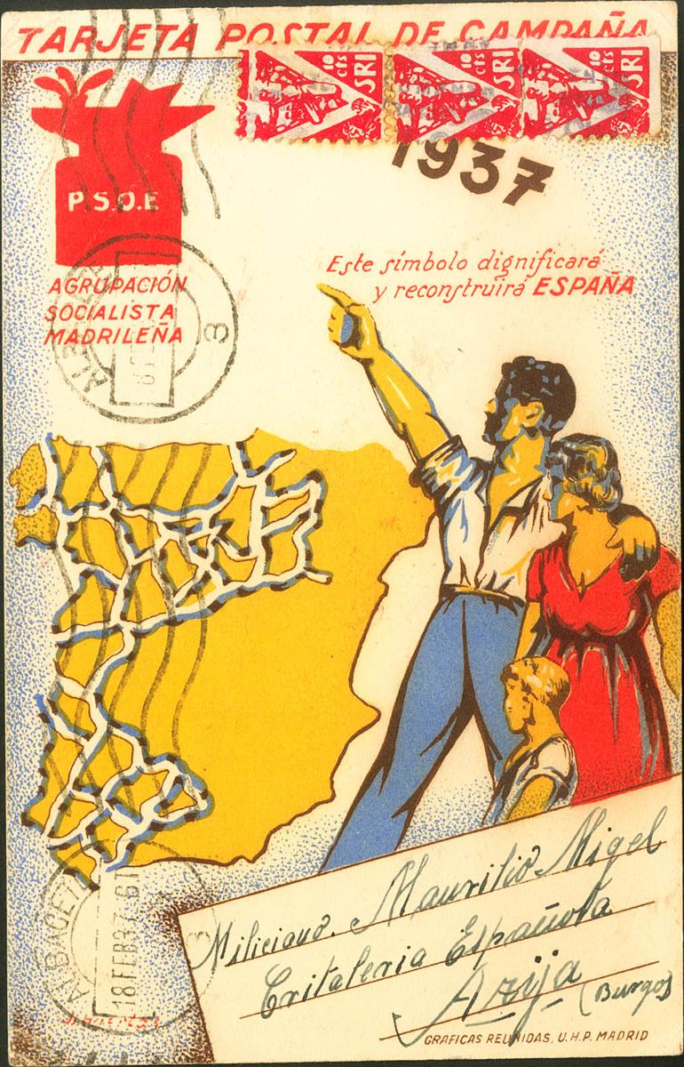 706 | Civil War. Republican Postcard