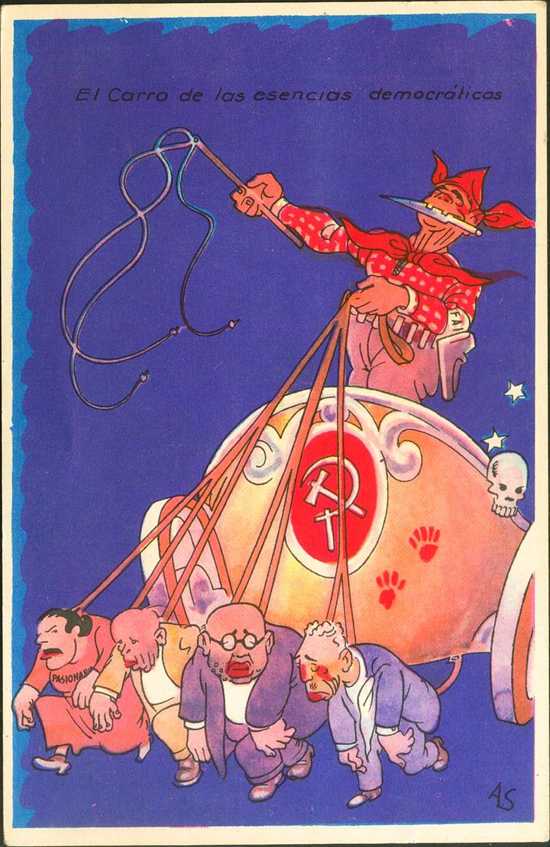 728 | Civil War. Nationalist Postcard