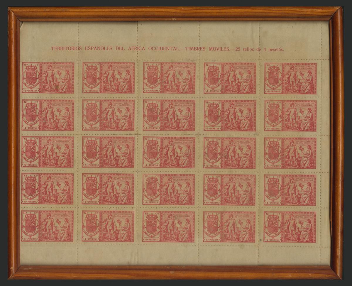 940 | Spanish West Africa. Postal Fiscal Stamp