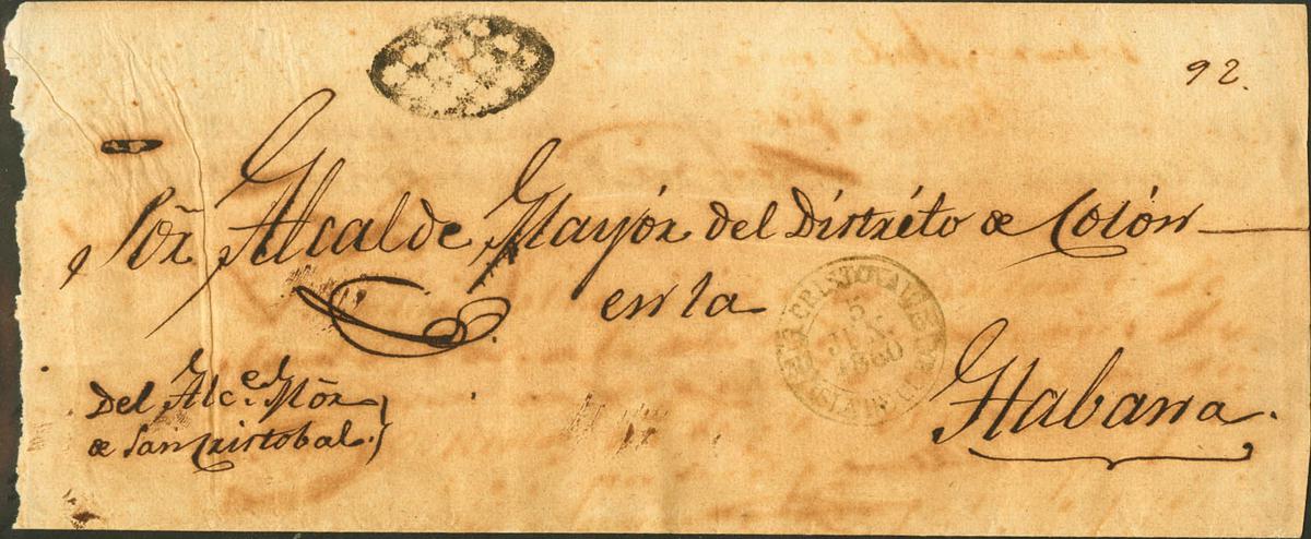 1438 | Cuba. Prefilatelia