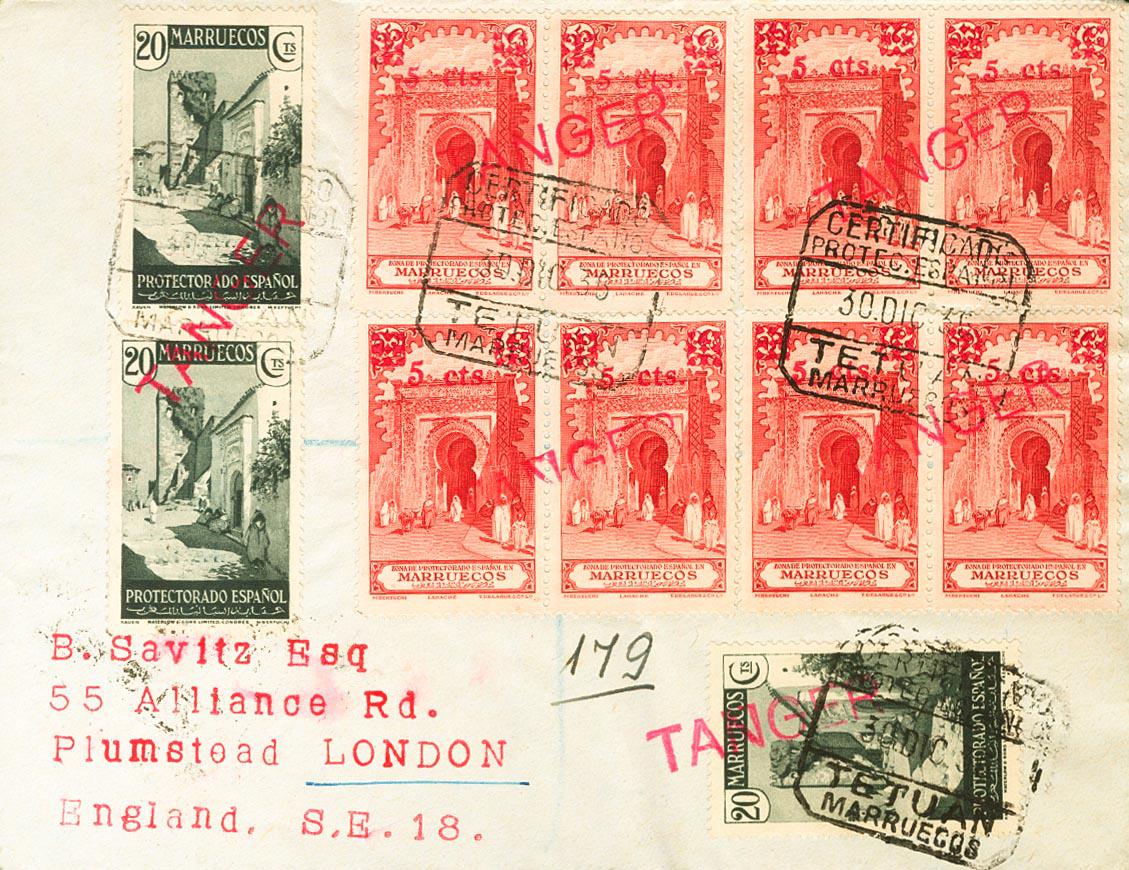 1125 | Tangier. Nationalist Mail