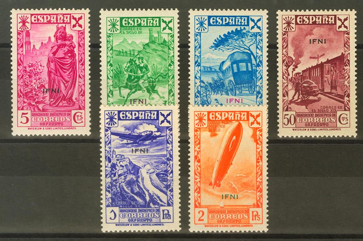 800 | Ifni. Charity Stamp