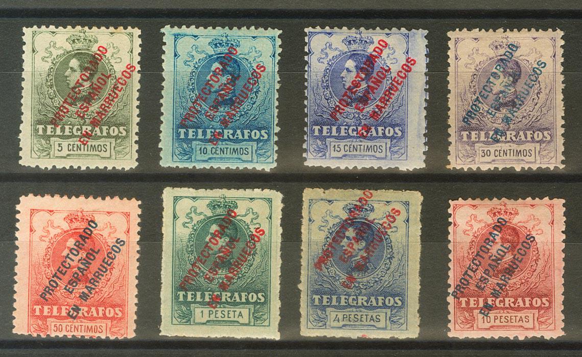 907 | Spanish Marocco. Telegraph