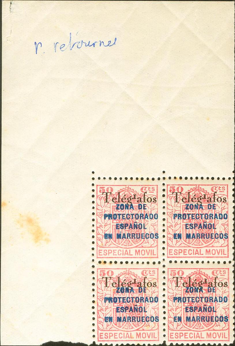 919 | Spanish Marocco. Telegraph