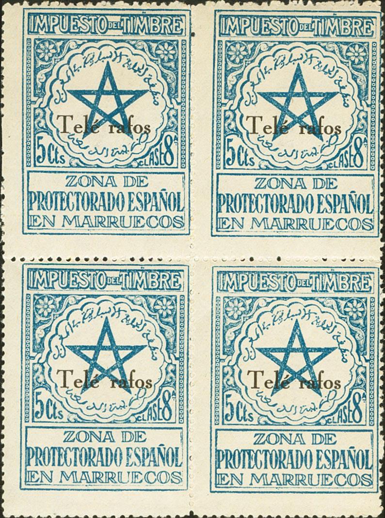 925 | Spanish Marocco. Telegraph