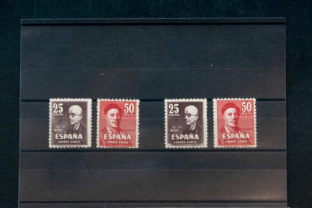 100 | Spanish Collection. Sets and stamps stock