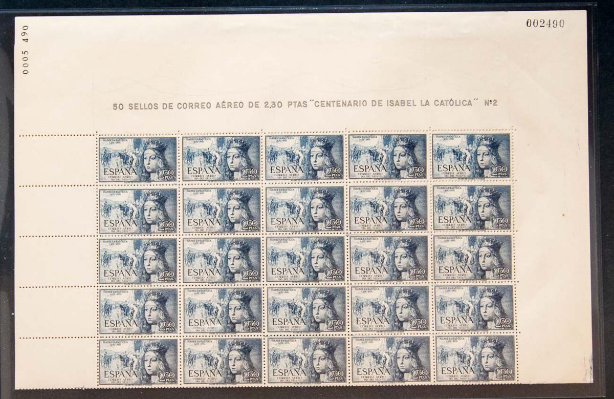 107 | Spanish Collection. Sets and stamps stock