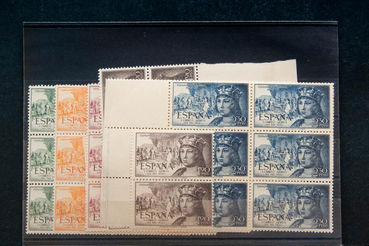 110 | Spanish Collection. Sets and stamps stock