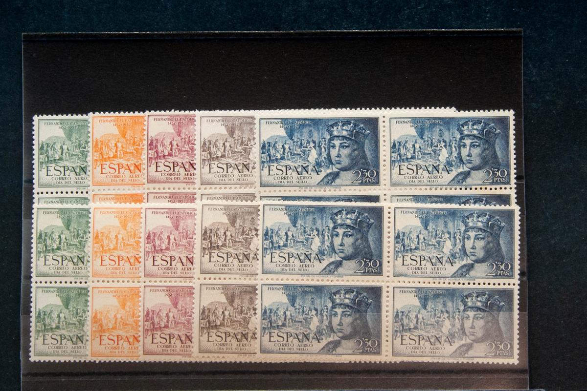 111 | Spanish Collection. Sets and stamps stock
