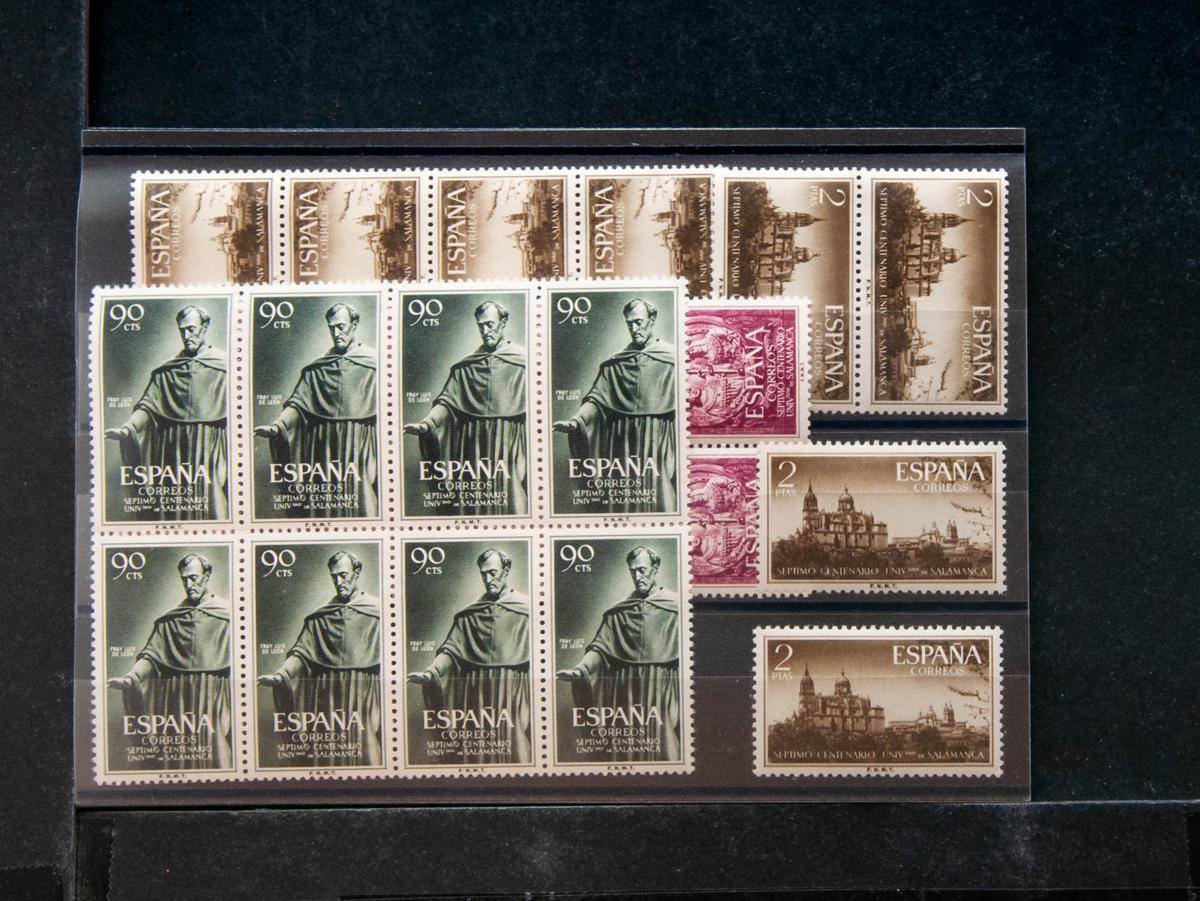 114 | Spanish Collection. Sets and stamps stock