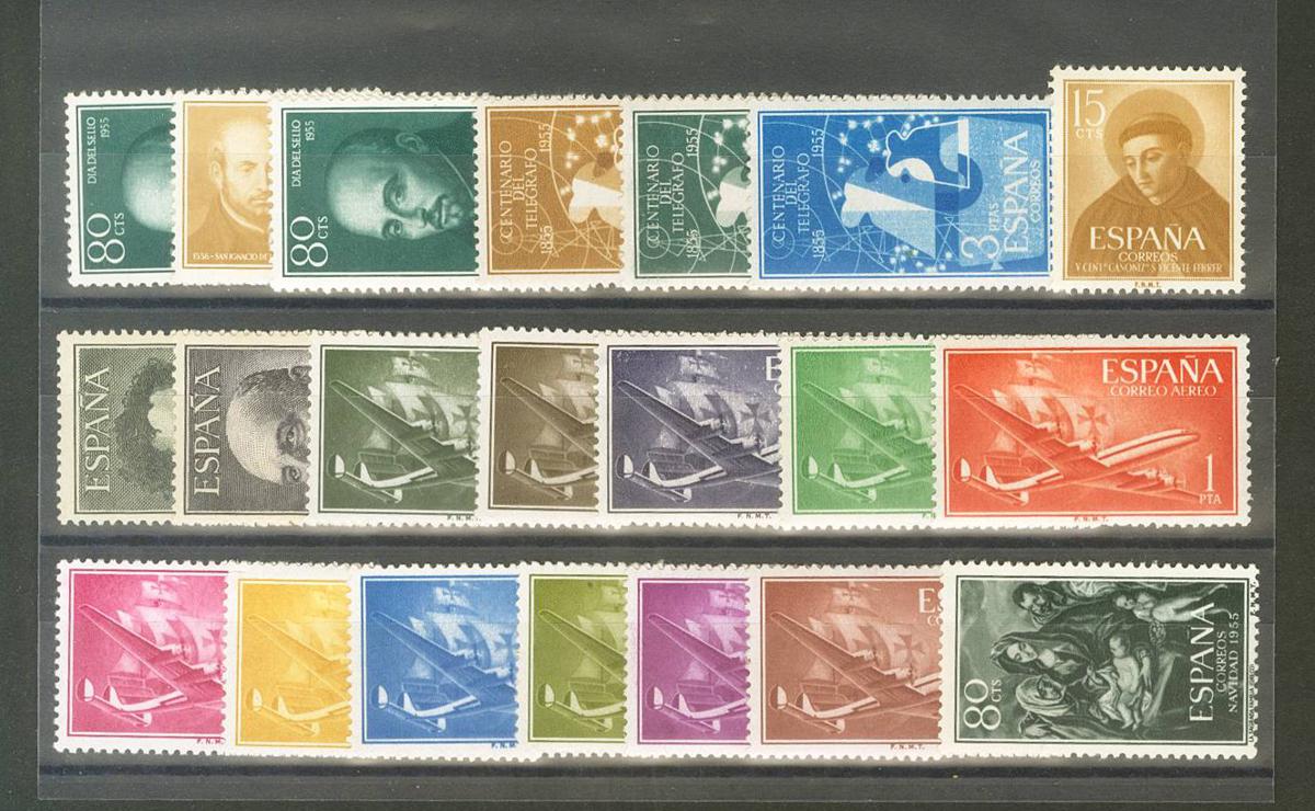 121 | Spanish Collection. Sets and stamps stock