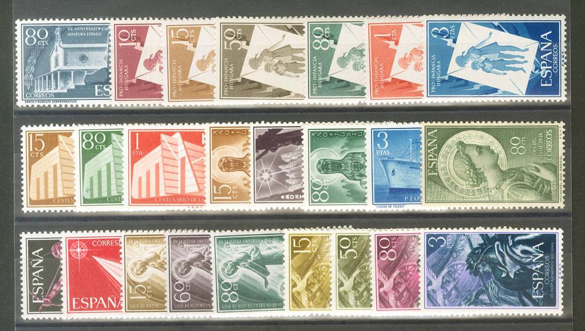 126 | Spanish Collection. Sets and stamps stock
