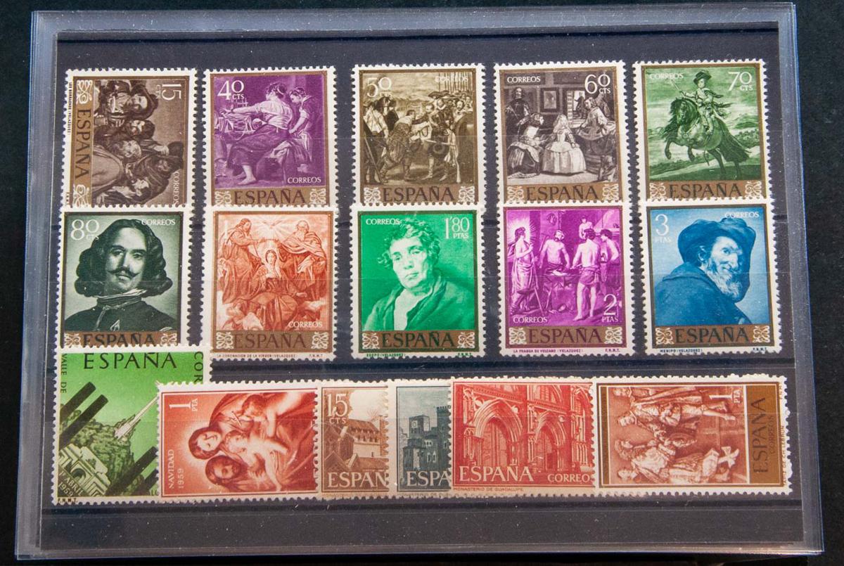131 | Spanish Collection. Sets and stamps stock