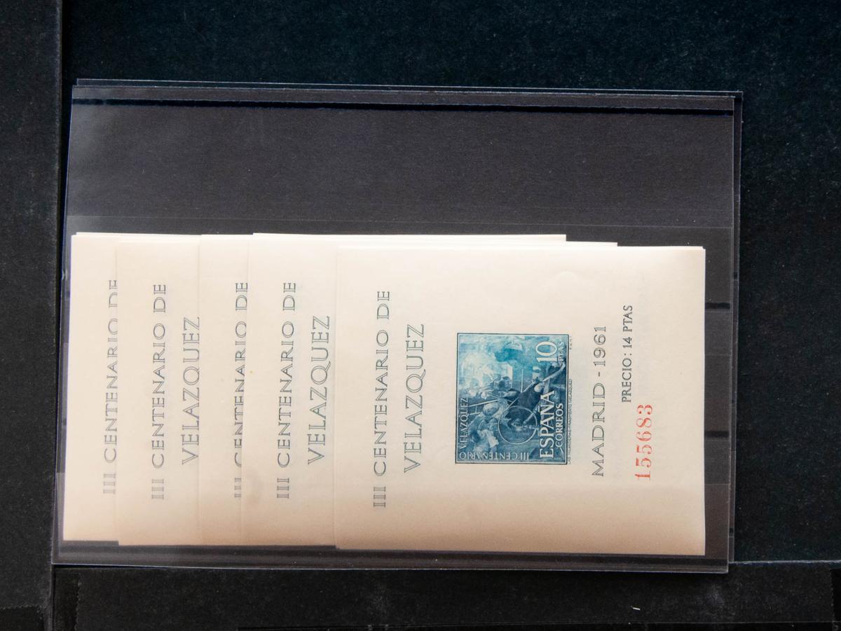 143 | Spanish Collection. Sets and stamps stock
