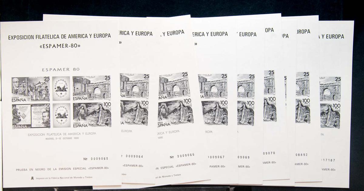 168 | Spanish Collection. Sets and stamps stock