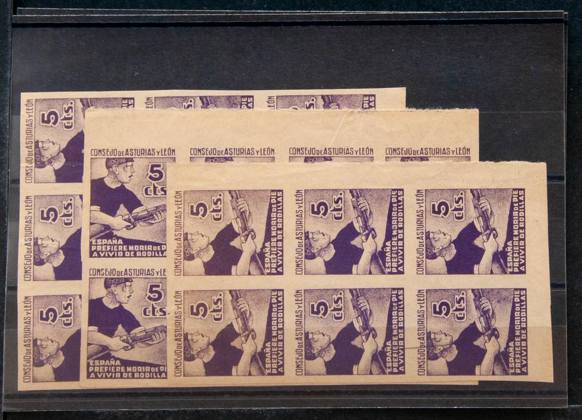 175 | Spanish Collection. Sets and stamps stock