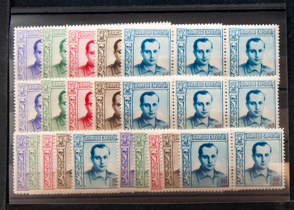 186 | Spanish Collection. Sets and stamps stock