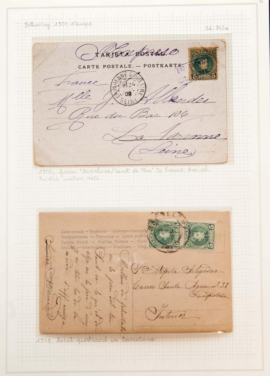 35 | Lotes y Colecciones.España. Historia Postal