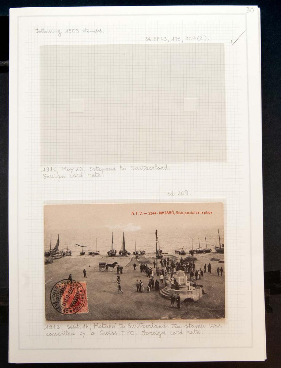 37 | Lotes y Colecciones.España. Historia Postal