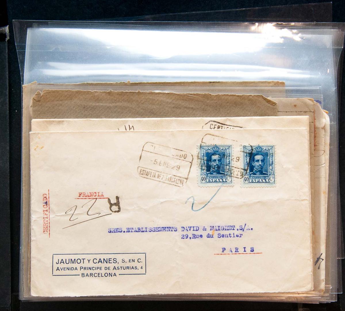 38 | Lotes y Colecciones.España. Historia Postal
