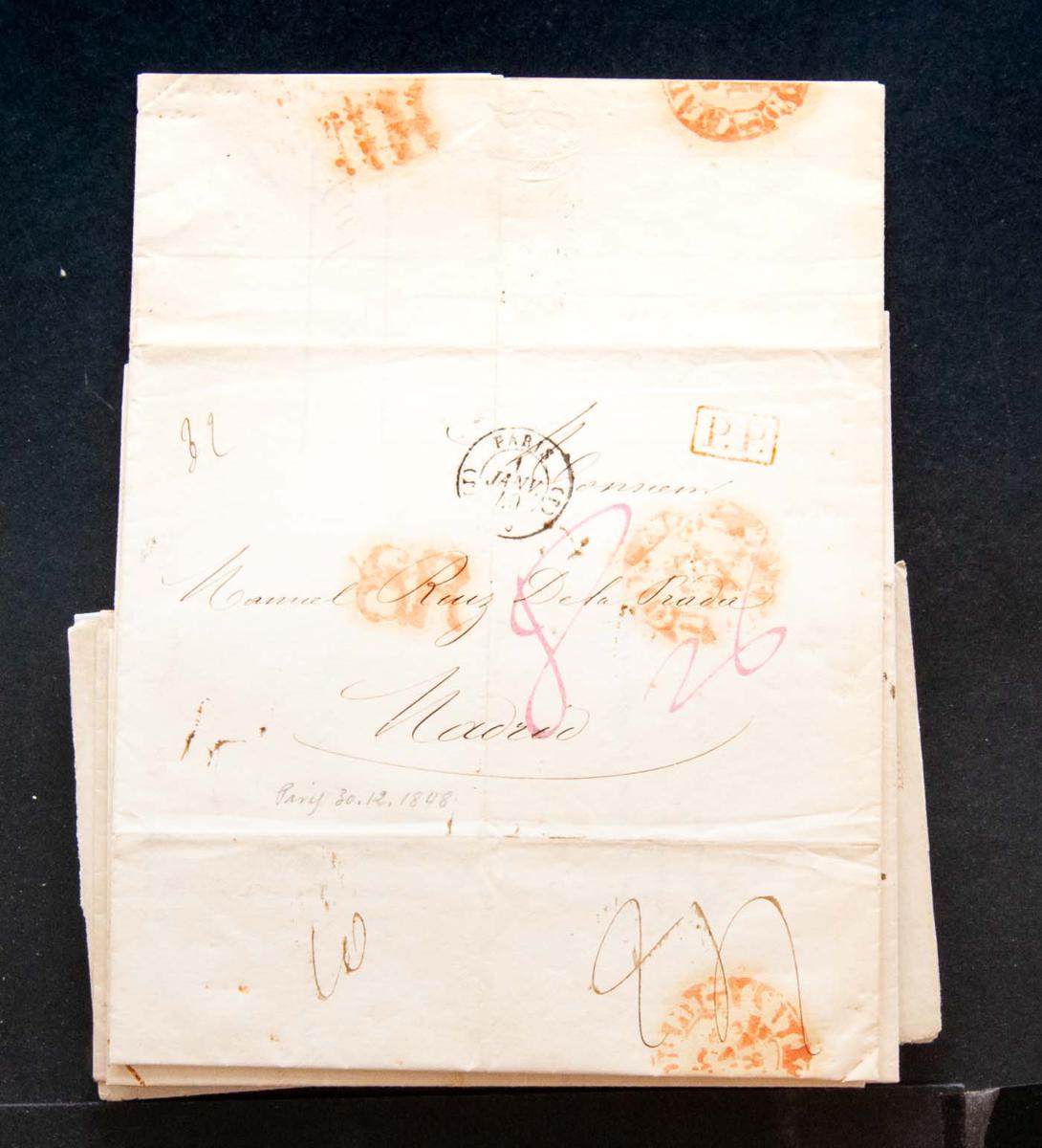 3 | Lotes y Colecciones.España. Historia Postal