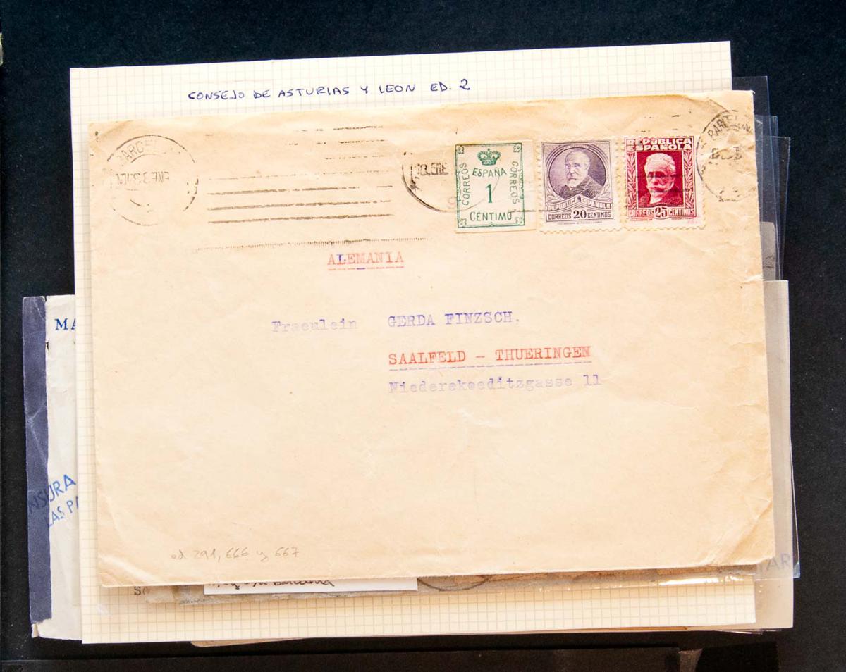 42 | Lotes y Colecciones.España. Historia Postal