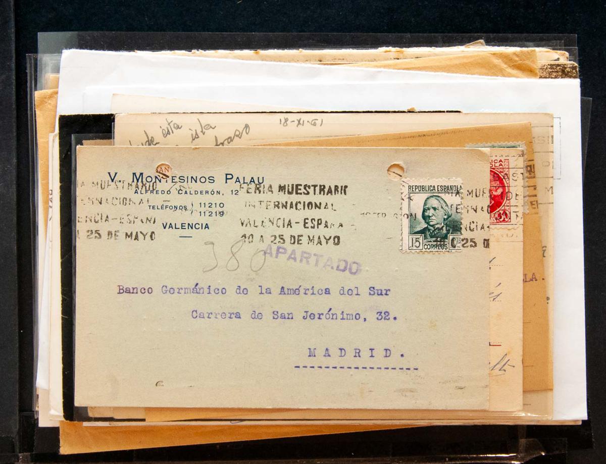 45 | Lotes y Colecciones.España. Historia Postal