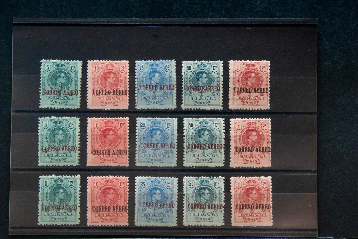 73 | Spanish Collection. Sets and stamps stock