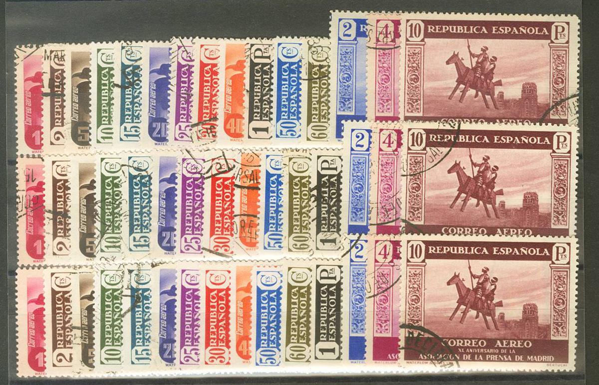 82 | Spanish Collection. Sets and stamps stock